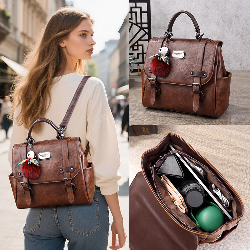 Women Bags 2026 Trends - Mochila Feminina de Grande Capacidade 2026,