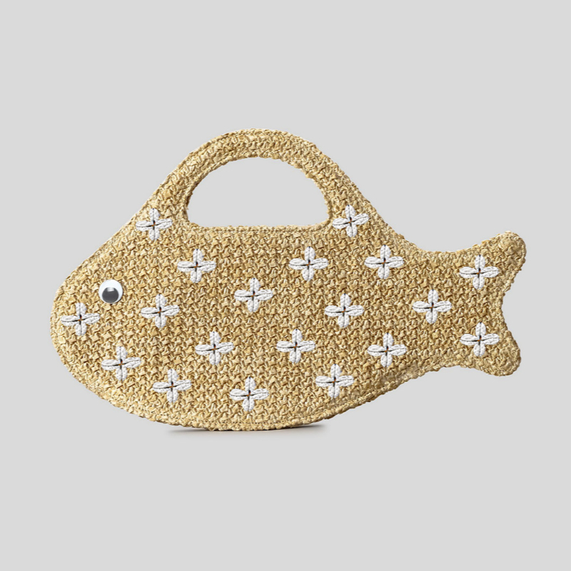 Bolsa de Palha de Ráfia Bordad - Women'S Raffia Bags avaliação e preço