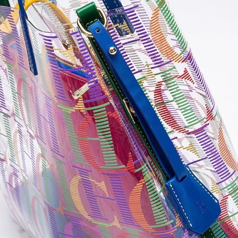 Bolsa Tote Transparente de PVC - Women'S Bags Handbags avaliação e preço