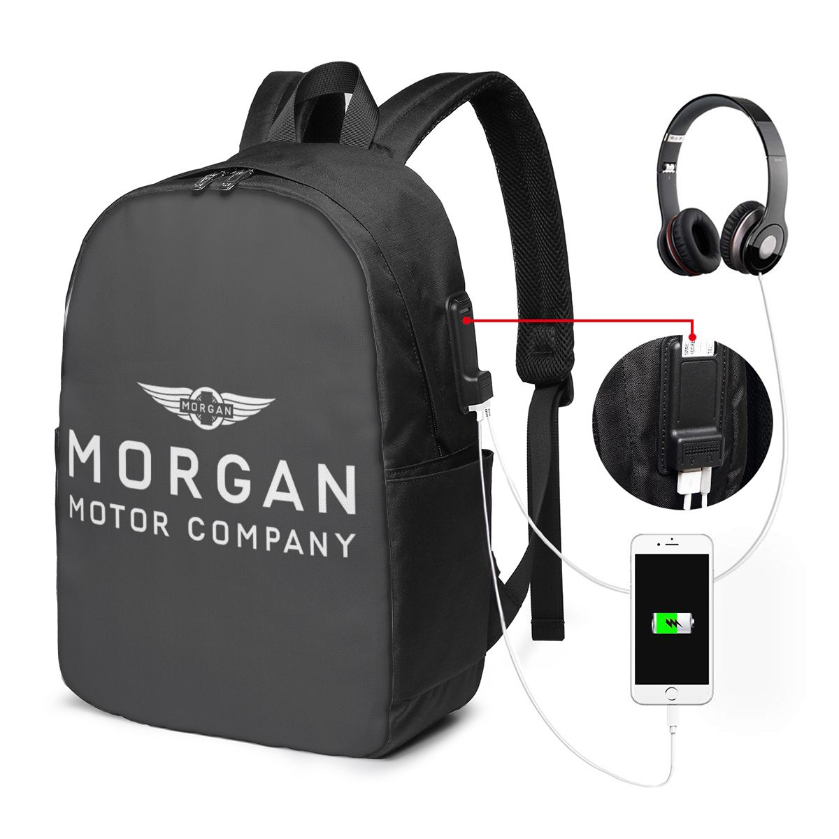 Mochila Morgan Motor Car Compa - Women Bags Company avaliação e preço