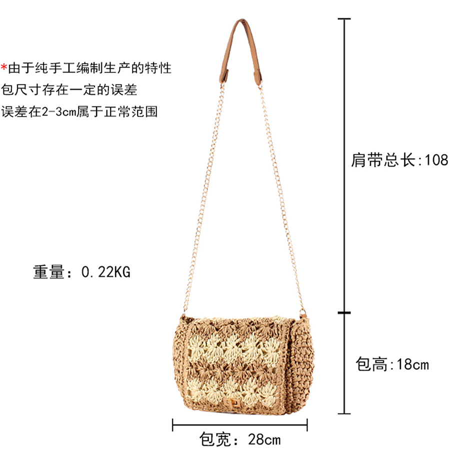 Bolsas Transversais de Palha p - Women'S Raffia Bags avaliação e preço