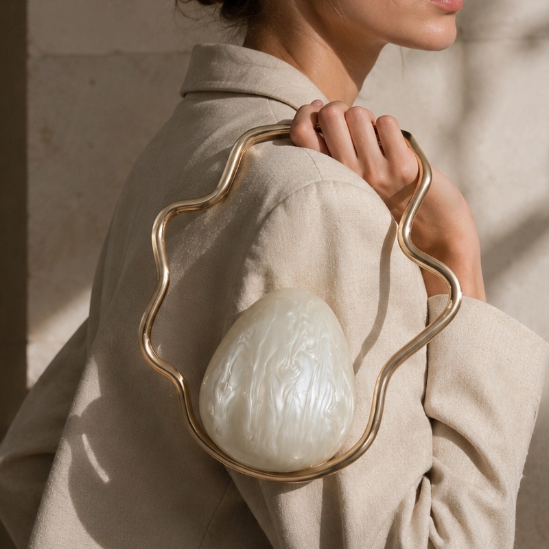 Mini Bolsa de Acrílico em Form - Women Bags On Sale avaliação e preço
