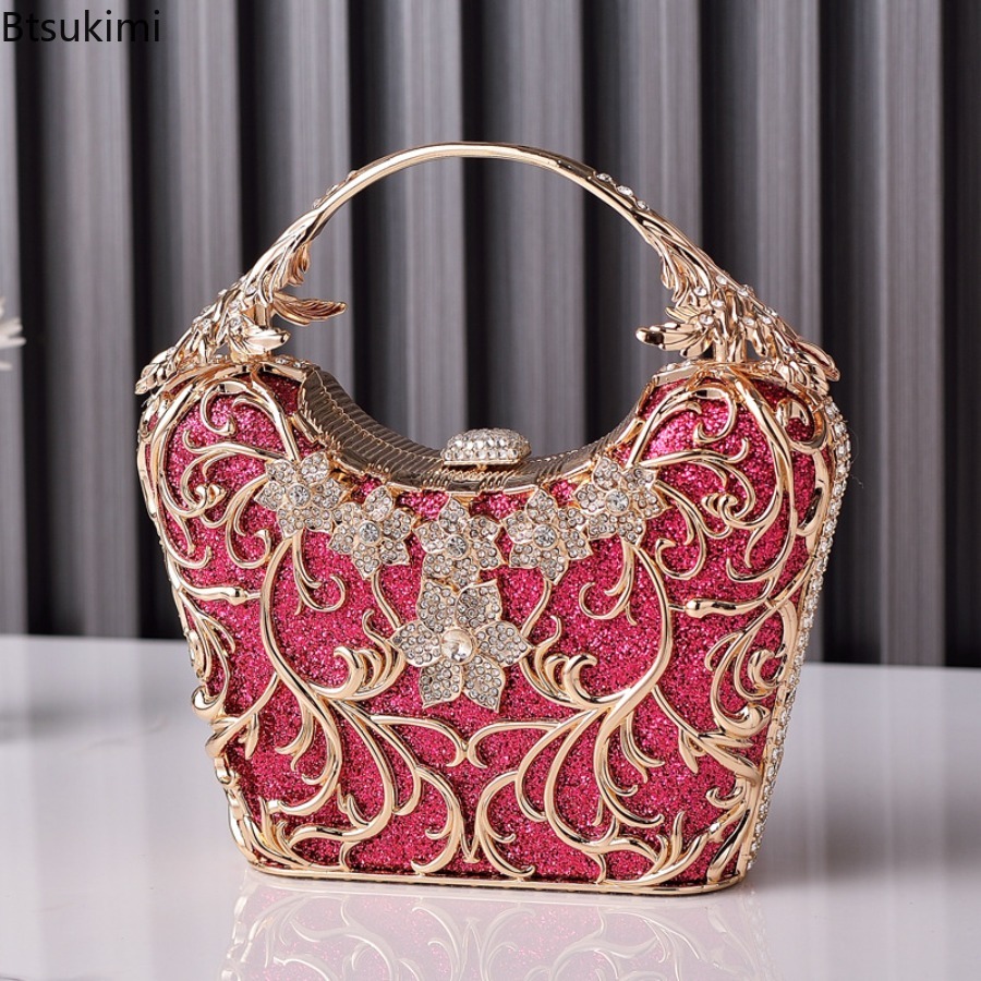 Bolsas de Noite em Metal Vazad - Women Bags On Sale avaliação e preço