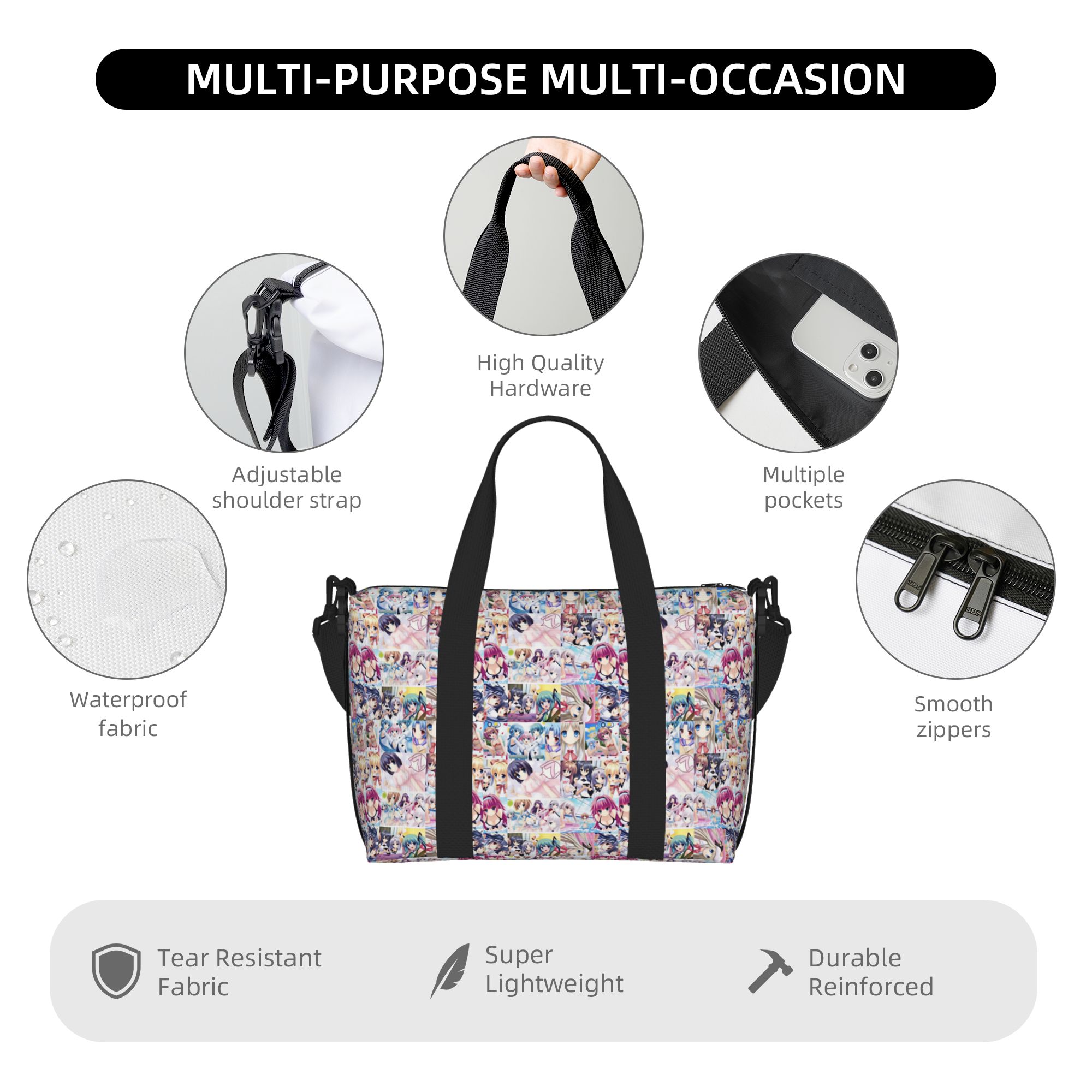 Bolsa Tote Grande Personalizad - Women Bags Ru avaliação e preço