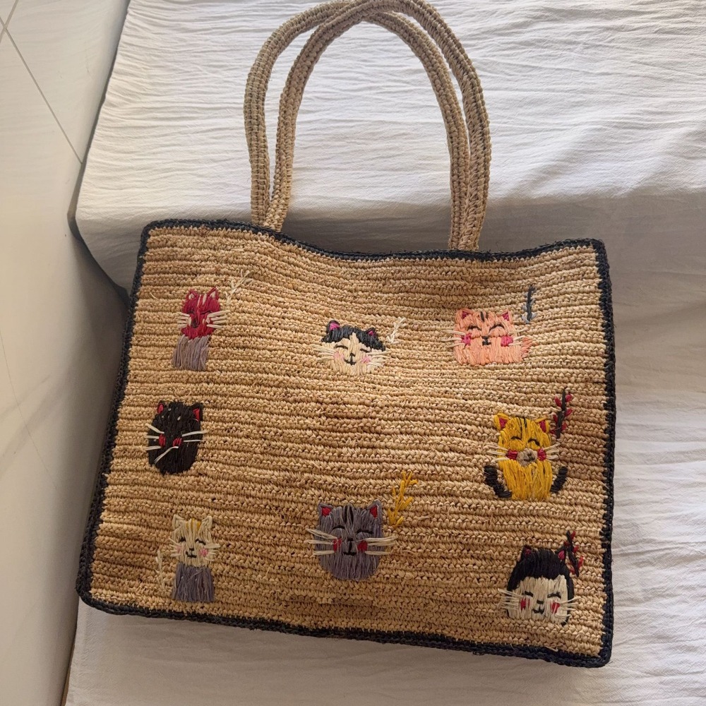 Nova Bolsa de Ombro de Ráfia T - Women'S Raffia Bags avaliação e preço