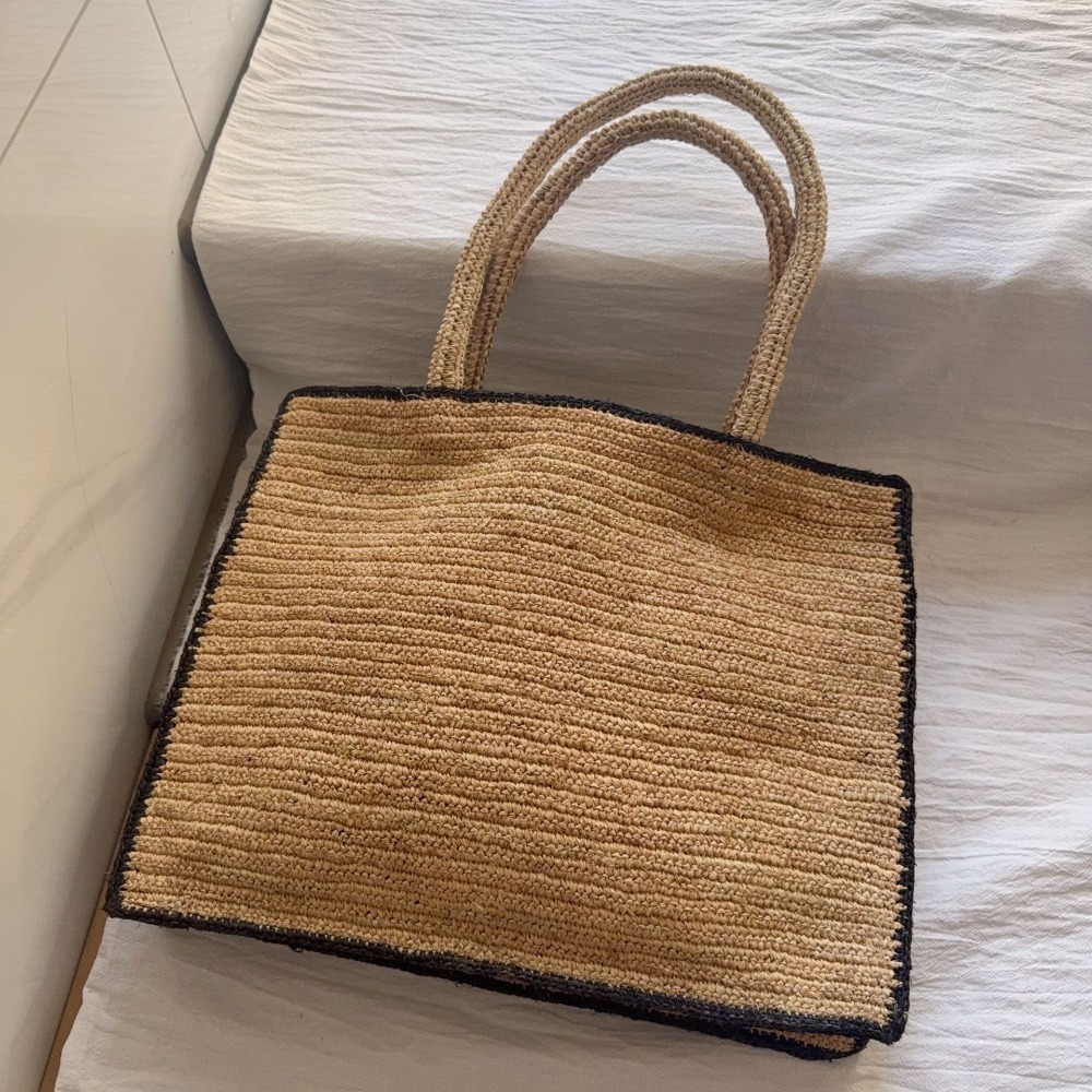 Nova Bolsa de Ombro de Ráfia T - Women'S Raffia Bags avaliação e preço