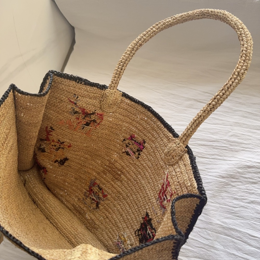 Nova Bolsa de Ombro de Ráfia T - Women'S Raffia Bags avaliação e preço