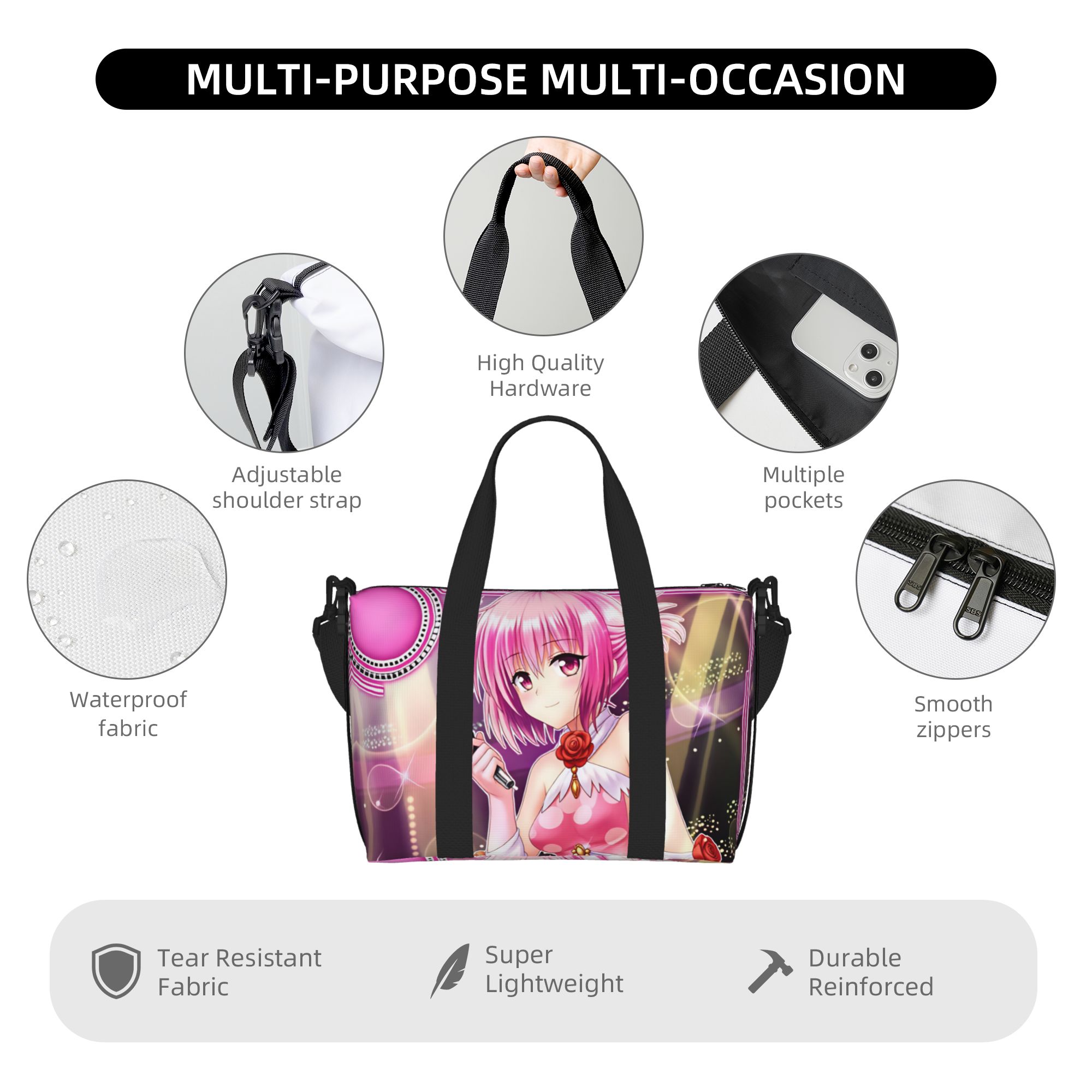 Bolsa de Praia Personalizada M - Women Bags Ru avaliação e preço
