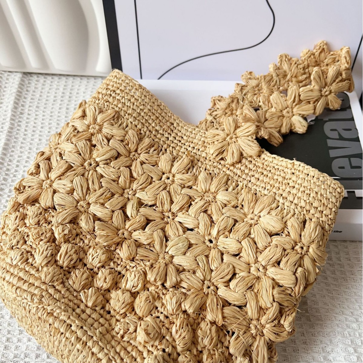 Bolsa de Palha Trançada de Ver - Women'S Raffia Bags avaliação e preço