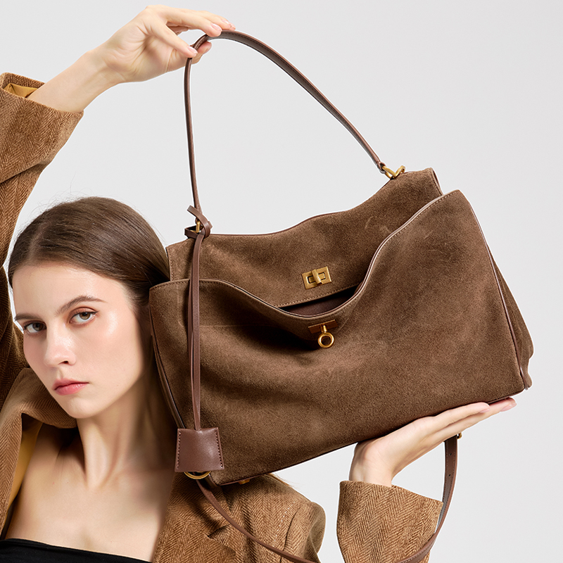 Bolsa Feminina de Couro Genuín - Women Hand Bags For Office avaliação e preço