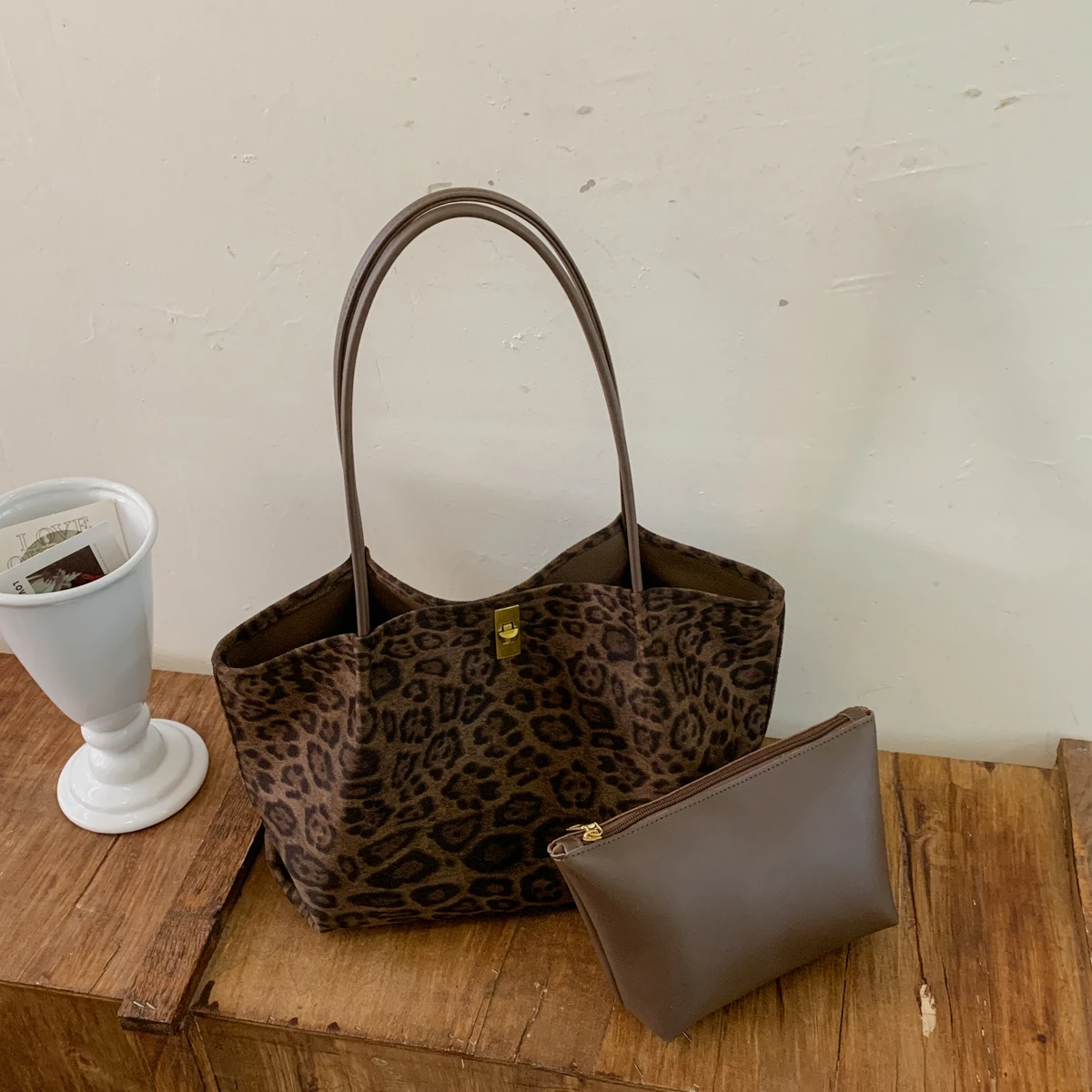 Bolsa tote de camurça com esta - Women'S Bags Handbags avaliação e preço